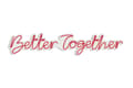 Miniatyrbild 7 av 9: Dekorativ Plast Led-belysning Better Together - Röd