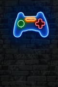 Miniatyrbild 3 av 8: Dekorativ Plast Led-belysning Play Station Gaming Controller - Blå