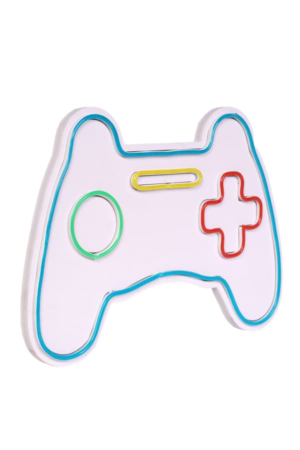 Dekorativ Plast Led-belysning Play Station Gaming Controller - Blå