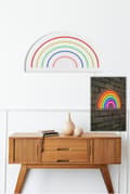 Miniatyrbild 3 av 9: Dekorativ Plast Led Lighting Rainbow - Flerfärgad