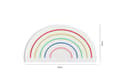 Miniatyrbild 9 av 9: Dekorativ Plast Led Lighting Rainbow - Flerfärgad