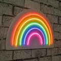 Miniatyrbild 1 av 9: Dekorativ Plast Led Lighting Rainbow - Flerfärgad