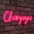 Miniatyrbild 1 av 9: Dekorativ Plast Led Belysning Champagne - Rosa