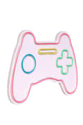 Miniatyrbillede 6 af 8: Dekorativ Plast Led-belysning Play Station Gaming Controller - Pink