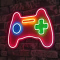 Miniatyrbillede 1 af 8: Dekorativ Plast Led-belysning Play Station Gaming Controller - Pink