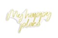 Miniatyrbillede 5 af 7: Dekorativ Plastic Led Belysning My Happy Place - Gul