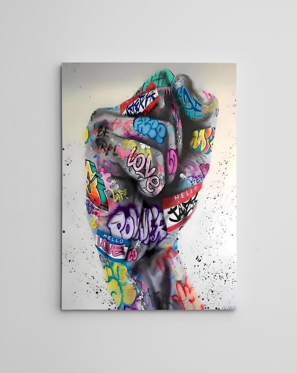 Dekorativt lerretsmaling WY349 (50 x 70)