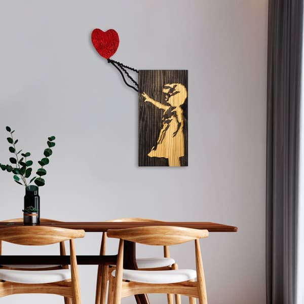 Dekorativt treveggtilbehør Banksy - 15-1