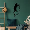 Miniatyrbilde 4 av 7: Dekorativt metallveggtilbehør Love Cats - 478