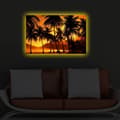 Miniatyrbild 1 av 4: Dekorativ LED-belyst canvasmålning 4570DACT-36