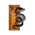 Miniatyrbilde 5 av 7: Dekorativt treveggtilbehør Dragon