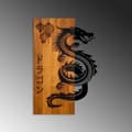 Miniatyrbilde 6 av 7: Dekorativt treveggtilbehør Dragon