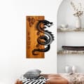 Miniatyrbilde 2 av 7: Dekorativt treveggtilbehør Dragon