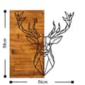 Pikkukuva 3 / 4: Koristeellinen puinen seinätarvike Deer1