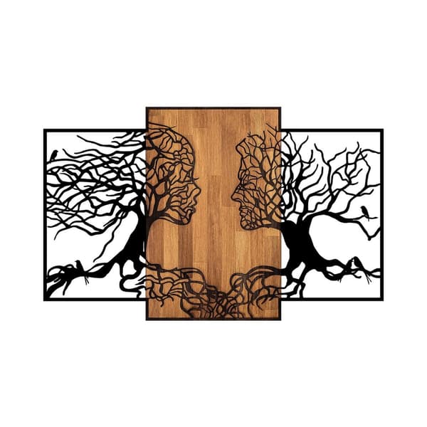 Koristeellinen puinen seinätarvike Tree Love - 312