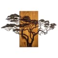 Miniatyrbillede 8 af 9: Dekorativt trævægstilbehør akacietræ - 387-A