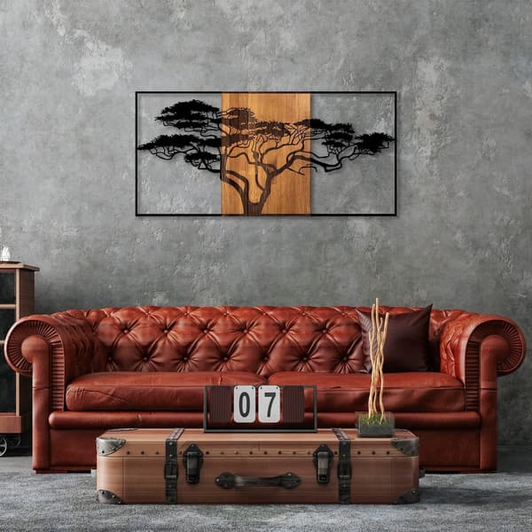 Dekorativt treveggtilbehør Acacia Tree - 328