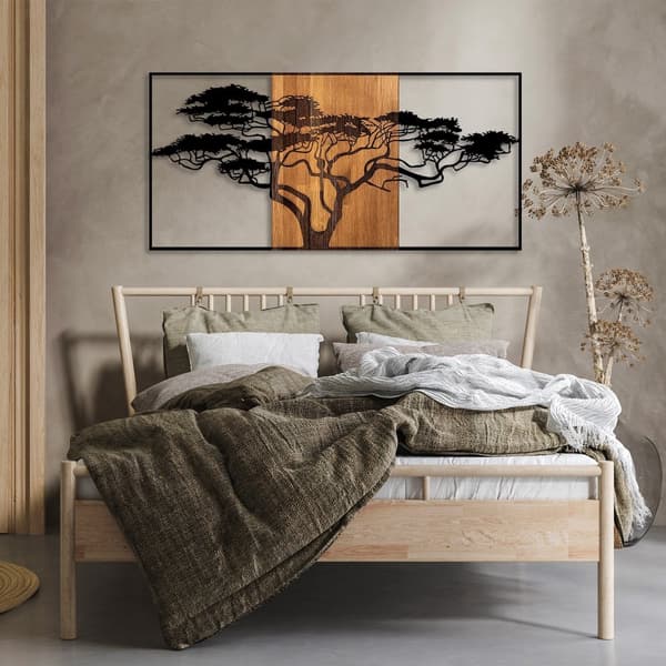 Dekorativt treveggtilbehør Acacia Tree - 328