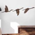 Pikkukuva 1 / 8: Koristeellinen metalliseinätarvike Rusty Birds 1