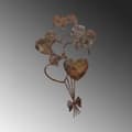 Miniatyrbilde 7 av 8: Dekorativt metallveggtilbehør Rusty Heart 1