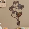 Miniatyrbilde 1 av 8: Dekorativt metallveggtilbehør Rusty Heart 1