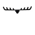Pikkukuva 2 / 3: Metallisein seinäkoukku Antler