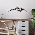 Miniatyrbilde 1 av 6: Dekorativt metallveggtilbehør Mountain - 9