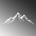 Miniatyrbillede 4 af 6: Dekorativ metalvægstilbehør Mountain - 12