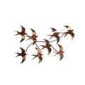 Miniatyrbilde 6 av 7: Dekorativt metallveggtilbehør Flying Birds 3
