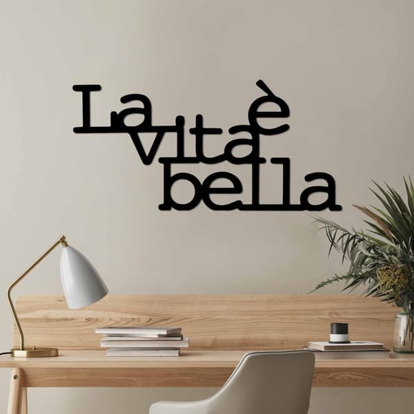 Dekorativt metalvægtilbehør Vita E Bella 1