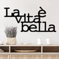 Miniatyrbillede 1 af 6: Dekorativt metalvægtilbehør Vita E Bella 1