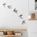 Pikkukuva 5 / 8: Koristeellinen metalliseinätarvikkeet Birds-2
