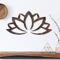 Miniatyrbilde 1 av 7: Dekorativt metallveggtilbehør Rusty Lotus