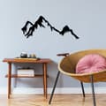 Miniatyrbillede 1 af 3: Dekorativ metalvægstilbehør Mountain