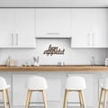 Miniatyrbilde 4 av 7: Dekorativt metallveggtilbehør Rusty Bon Appetit