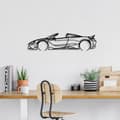 Miniatyrbillede 2 af 5: Dekorativt metalvægtilbehør McLaren 720S Silhouette