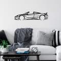 Miniatyrbillede 1 af 5: Dekorativt metalvægtilbehør McLaren 720S Silhouette