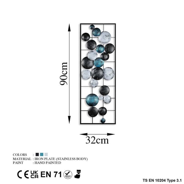 Dekorativ metalvægtilbehør Camber - 4
