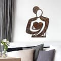 Miniatyrbilde 3 av 7: Dekorativt metallveggtilbehør Rusty Hug