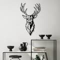 Miniatyrbild 1 av 6: Dekorativt metallväggstillbehör Red Deer 2
