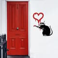 Pikkukuva 4 / 7: Koristeellinen metalliseinätarvike Banksy Metal 08