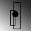 Miniatyrbilde 5 av 7: Dekorativt metallveggtilbehør Astratto-1