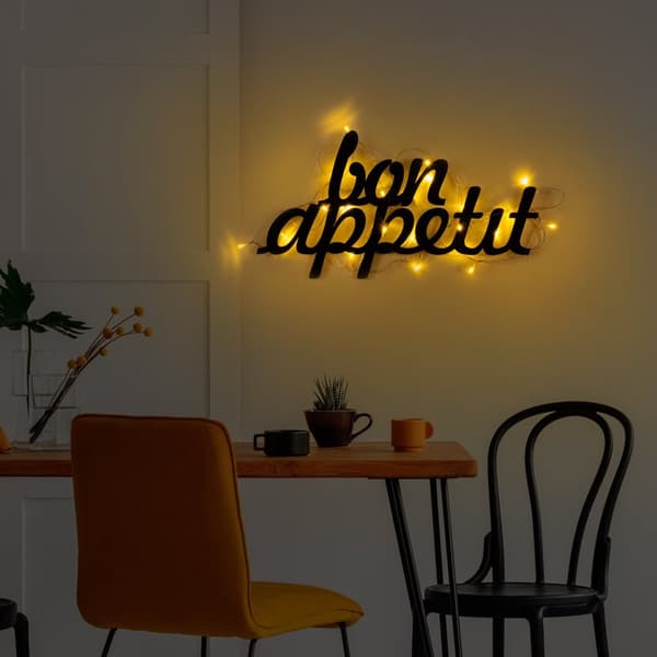 Dekorativt metalvægtilbehør Bon Appetit 171