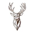 Pikkukuva 5 / 7: Koristeellinen metalliseinätarvike Rusty Deer 3