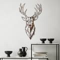 Pikkukuva 1 / 7: Koristeellinen metalliseinätarvike Rusty Deer 3