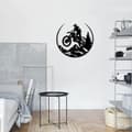Miniatyrbilde 4 av 7: Dekorativt metallveggtilbehør Enduro