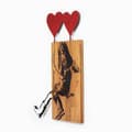 Miniatyrbild 7 av 8: Dekorativt träväggstillbehör Banksy - 18