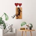 Miniatyrbild 2 av 8: Dekorativt träväggstillbehör Banksy - 18