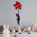 Miniatyrbild 2 av 7: Dekorativt metallväggstillbehör Banksy - 11-1