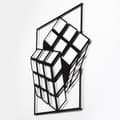 Pikkukuva 3 / 7: Koristeellinen metalliseinätarvikkeet Rubikin kuutio
